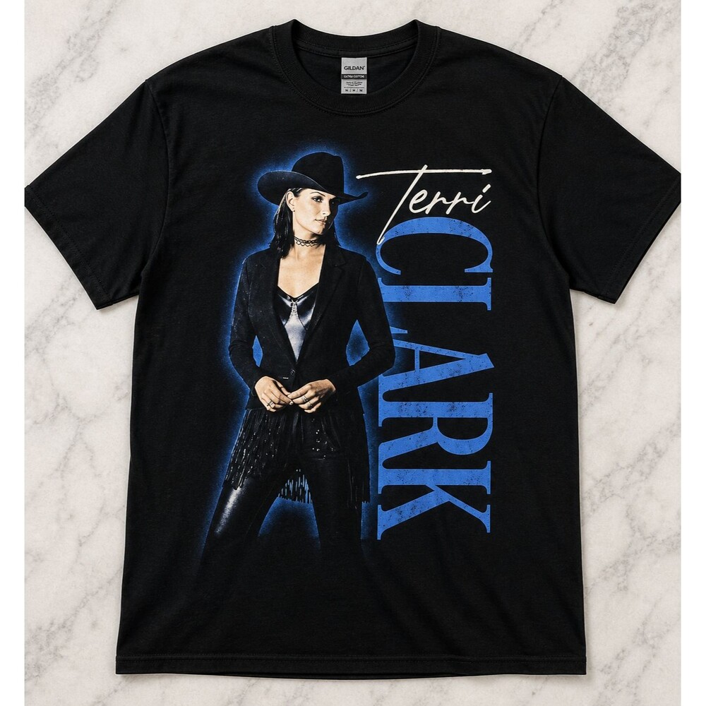 Terri Clark T Shirt Mens M Fearless Country Music Concert Graphic Tee Black